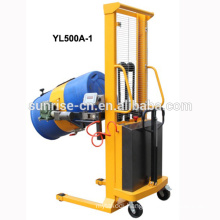 Semi electric battery opperate Drum rotate stacker with CE